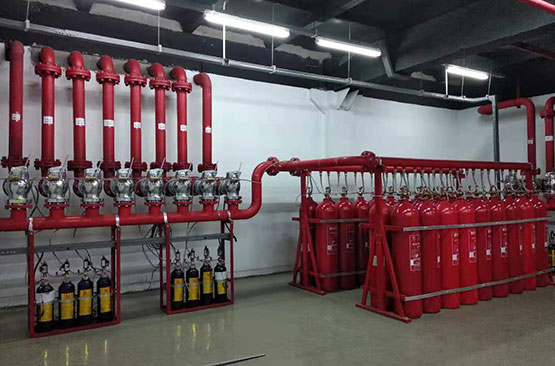 配電室有管網氣體滅火系統